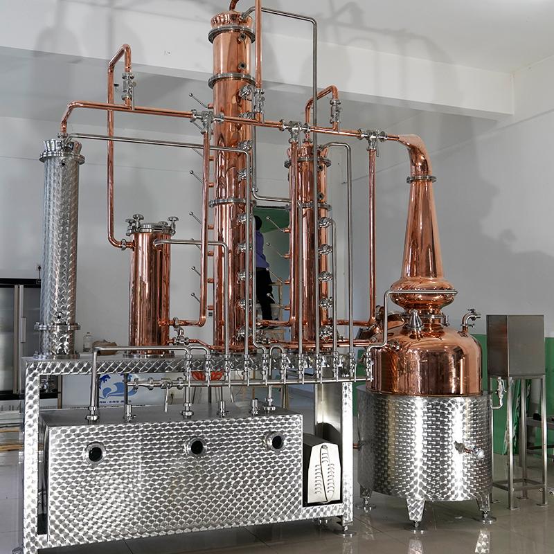 800L Complete Grain Whisky Distillery Equipment